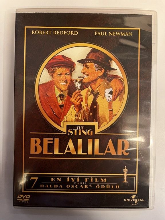 THE STING - BELALILAR - ROBERT REDFORD - PAUL NEWMAN - DVD 2.EL