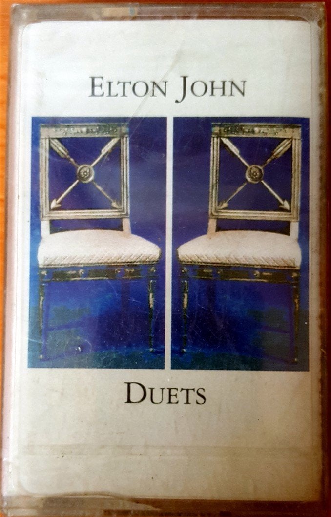 ELTON JOHN - DUETS (1993) YONCA TRANSPARENT CASSETTE MADE IN TURKEY ''NEW''