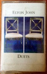 ELTON JOHN - DUETS (1993) YONCA TRANSPARENT CASSETTE MADE IN TURKEY ''NEW''