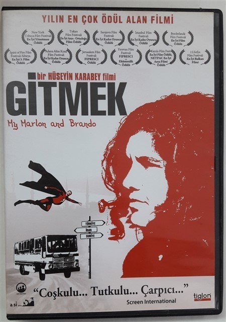 GİTMEK MY MARLON AND BRANDO - AYÇA DAMGACI - MAHİR GÜNŞIRAY - HÜSEYİN KARABEY - DVD 2.EL
