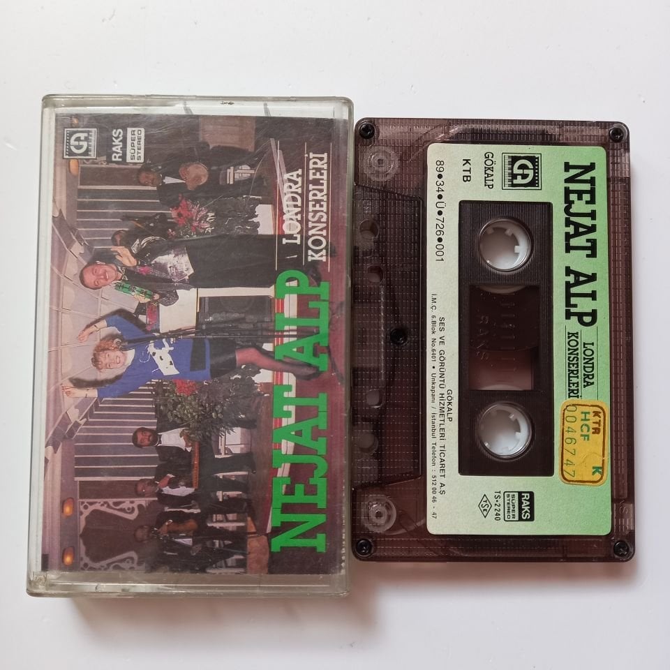 NEJAT ALP - LONDRA KONSERLERİ (1989) - KASET 2.EL