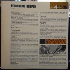 PERCUSSIVE OOMPAH - RUDI BOHN - PLAK 2.EL LONDON PHASE 4 STEREO