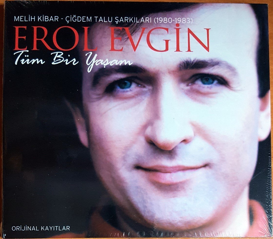 EROL EVGİN - TÜM BİR YAŞAM / MELİH KİBAR-ÇİĞDEM TALU ŞARKILARI (1980-1983) balet plak CD SIFIR