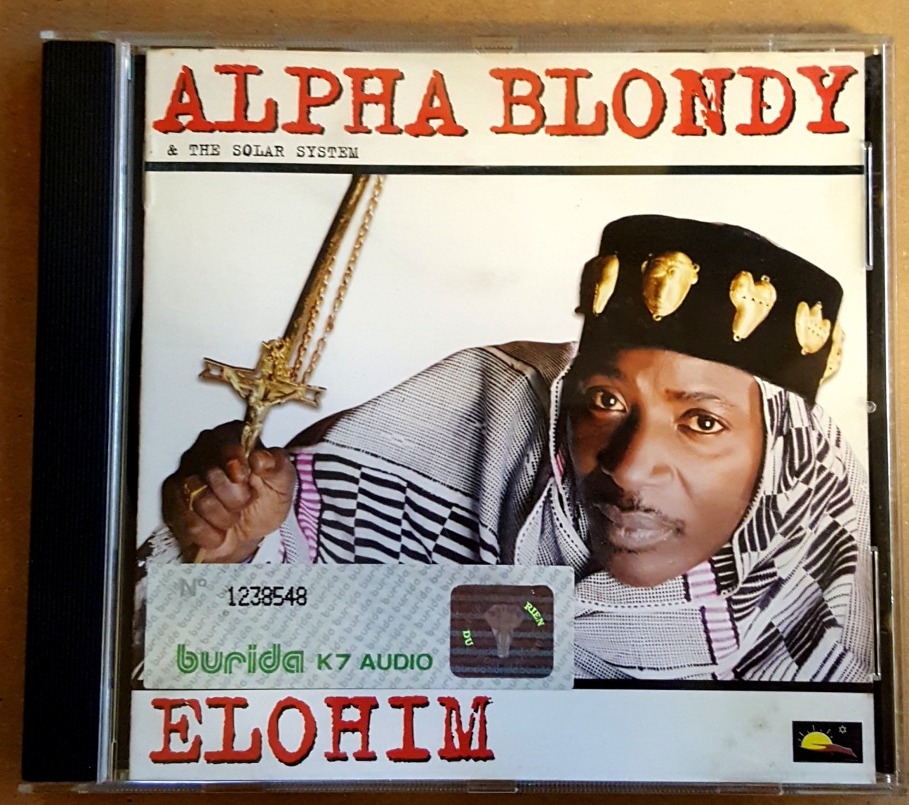 ALPHA BLONDY & THE SOLAR SYSTEM - ELOHIM (2000) - CD REGGAE 2.EL