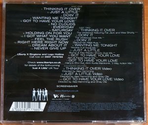 LIBERTY X - THINKING IT OVER (2002) - 2CD 2.EL