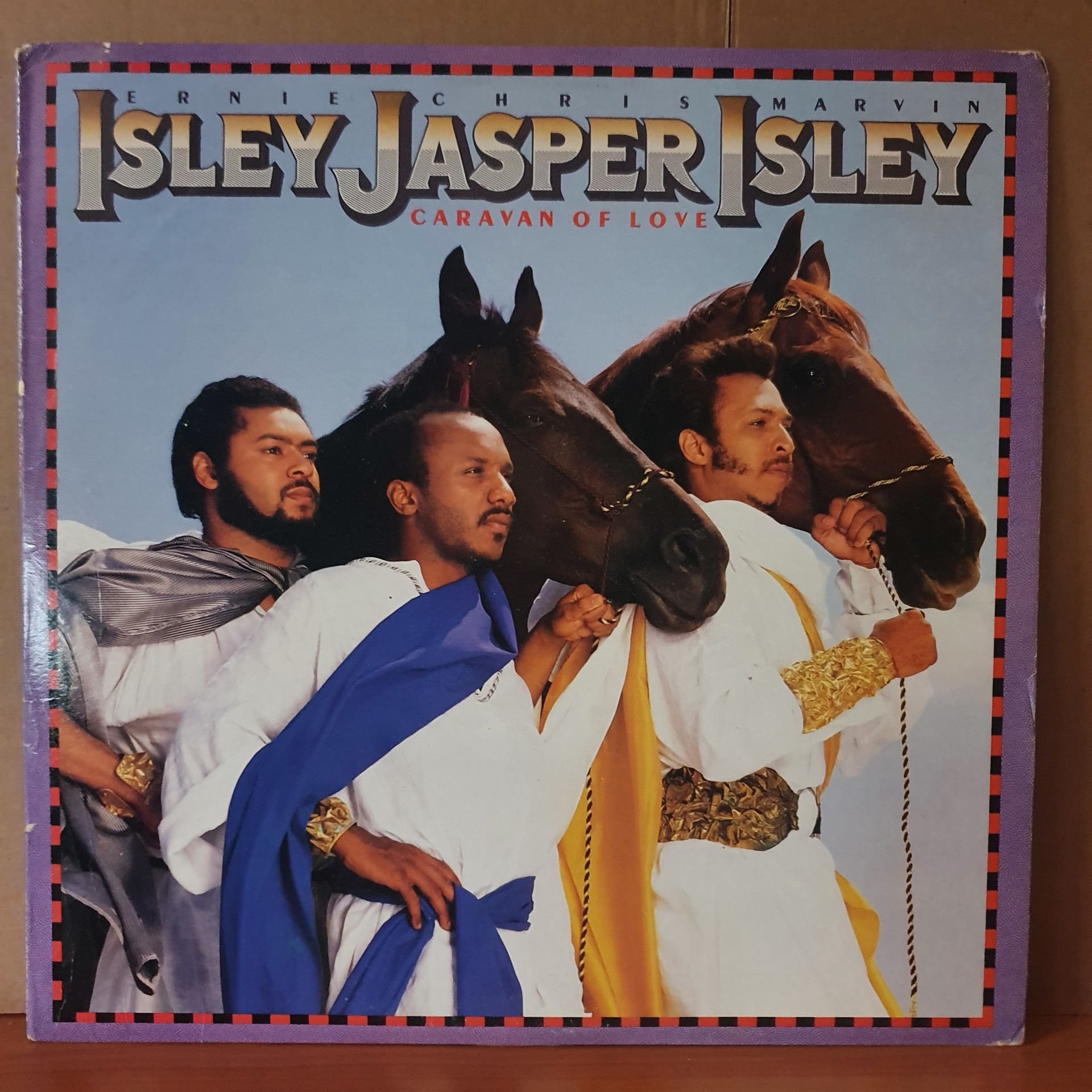 ISLEY JASPER ISLEY - CARAVAN OF LOVE (1985) - LP 2.EL PLAK