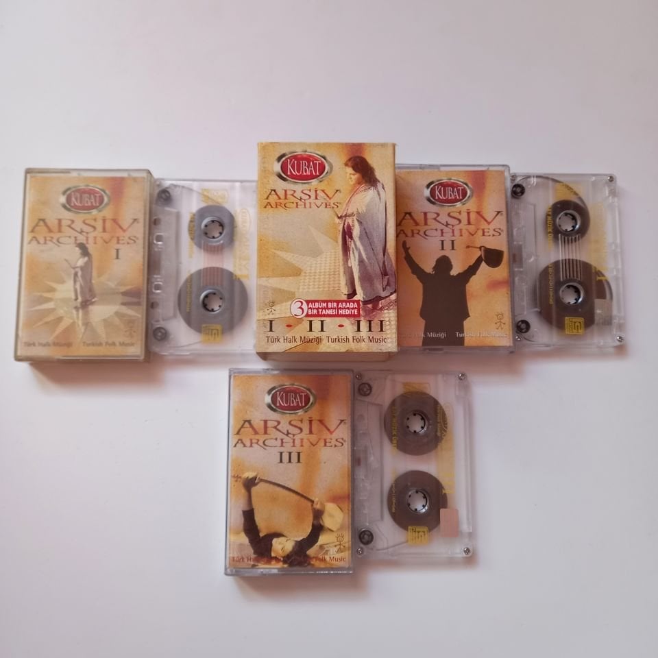 KUBAT - ARŞİV / I,II,III (2000) - 3 KASET 2.EL