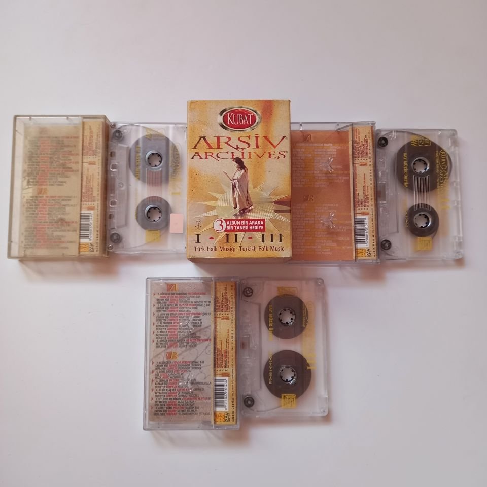 KUBAT - ARŞİV / I,II,III (2000) - 3 KASET 2.EL