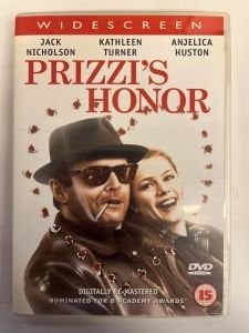 PRIZZI'S HONOR - JACK NICHOLSON - DVD 2.EL TÜRKÇE ALTYAZI YOKTUR