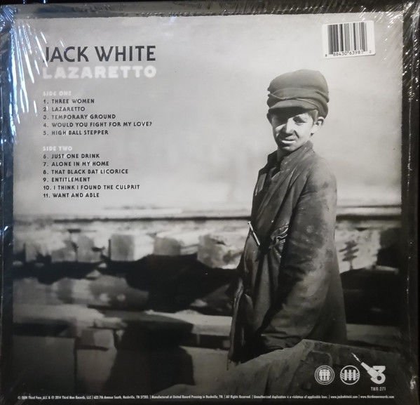 JACK WHITE - LAZARETTO (2014) - LP REISSUE 2024 ULTRA EDITION SIFIR PLAK