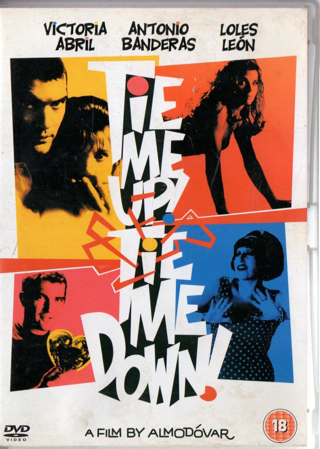 TIE ME UP TIE ME DOWN - PEDRO ALMODOVAR - DVD 2.EL TÜRKÇE ALTYAZI YOKTUR