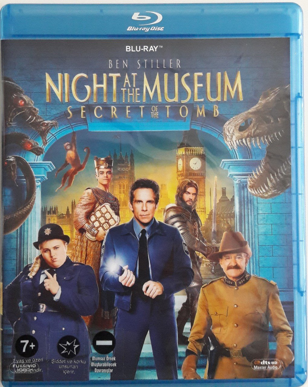 NIGHT AT THE MUSEUM SECRET OF THE TOMB - BEN STILLER - BLU-RAY 2.EL