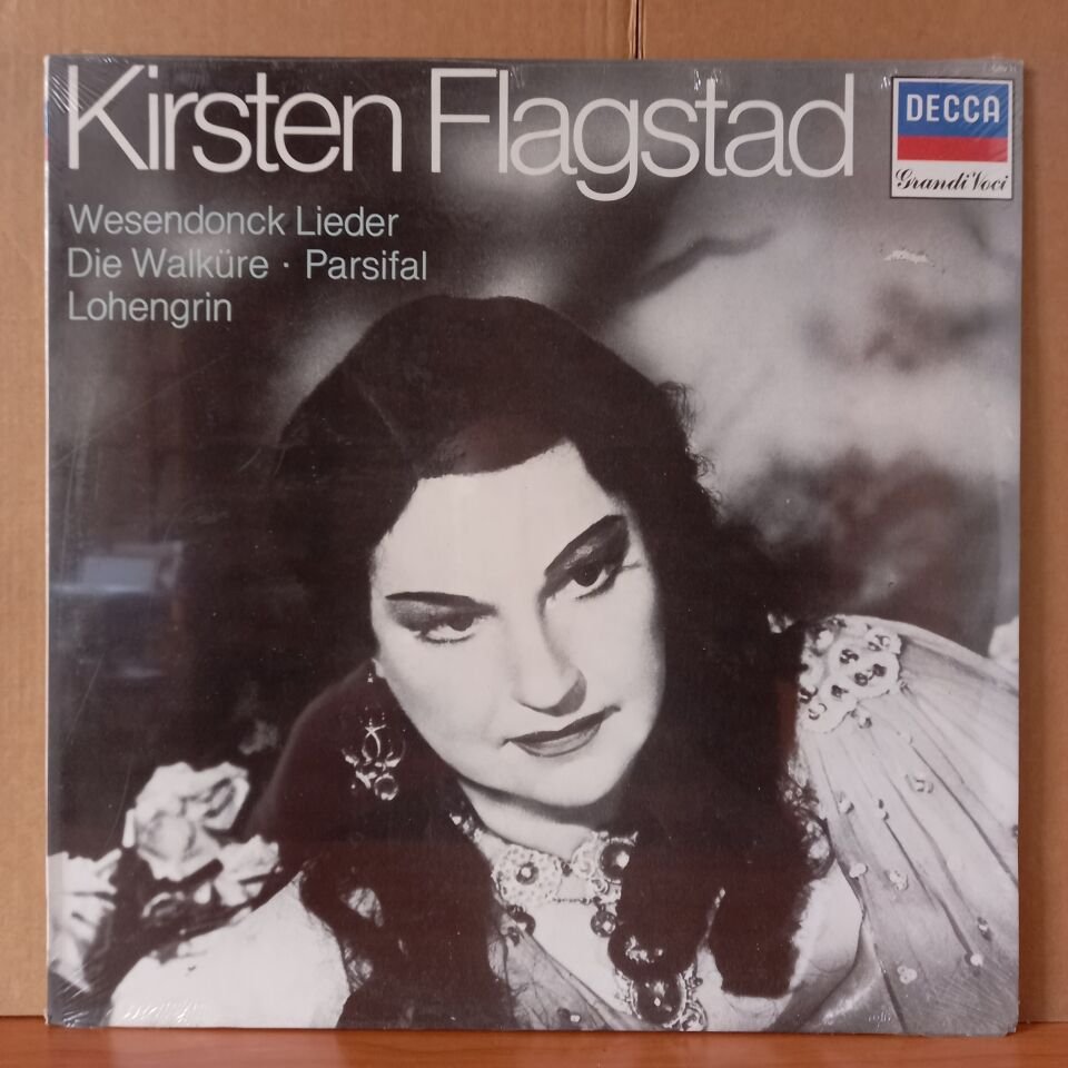 KIRSTEN FLAGSTAD / WESENDONCK LIEDER - DIE WALKÜRE - PARSIFAL - LOHENGRIN (1982) - LP DÖNEM BASKISI SIFIR PLAK