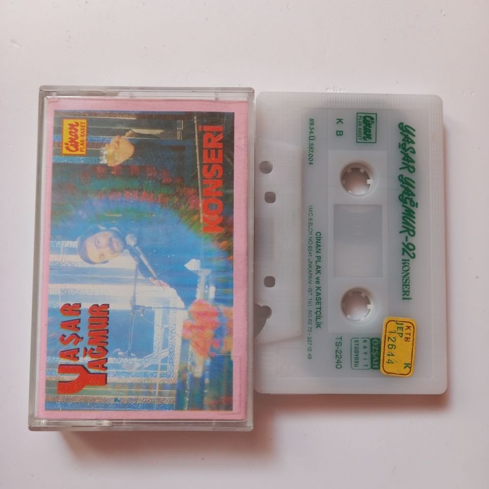 YAŞAR YAĞMUR - YAŞAR YAĞMUR KONSERİ (1989) - KASET 2.EL