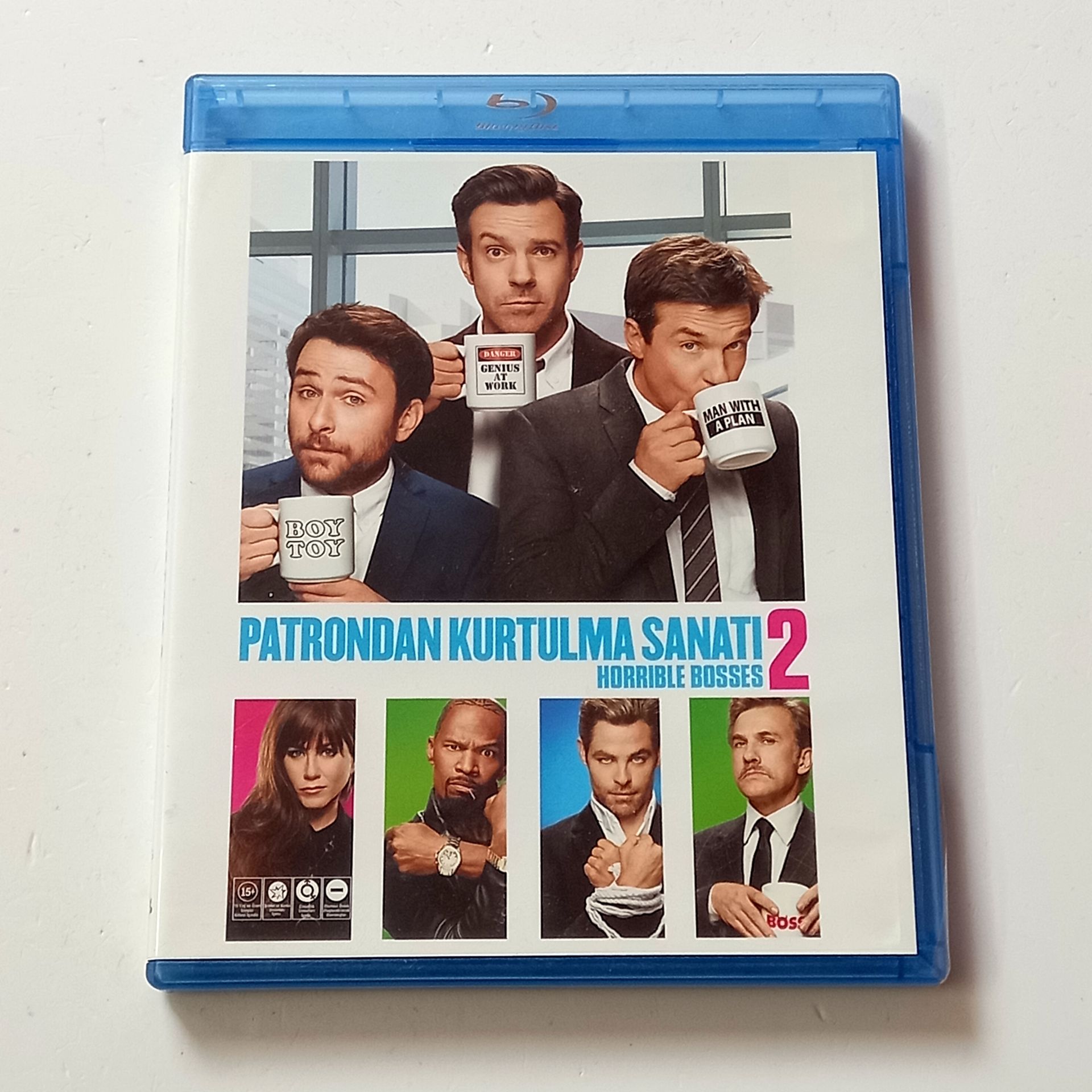 HORRIBLE BOSSES 2 - PATRONDAN KURTULMA SANATI 2 - JASON BATEMAN, CHARLIE DAY, JASON SUDEIKIS, YÖN.: SEAN ANDERS - BLU-RAY 2. EL