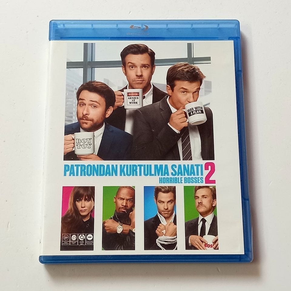 HORRIBLE BOSSES 2 - PATRONDAN KURTULMA SANATI 2 - JASON BATEMAN, CHARLIE DAY, JASON SUDEIKIS, YÖN.: SEAN ANDERS - BLU-RAY 2. EL