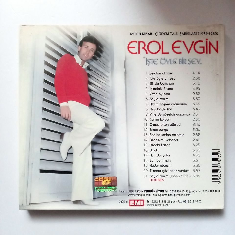 EROL EVGİN - İŞTE BÖYLE BİR ŞEY (2005) - CD 2.EL