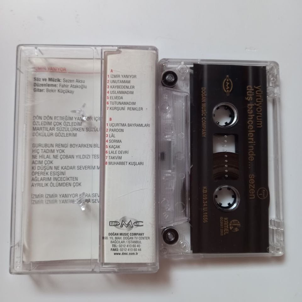 SEZEN AKSU - YÜRÜYORUM DÜŞ BAHÇELERİNDE / KASET 1 (2009) - KASET 2.EL