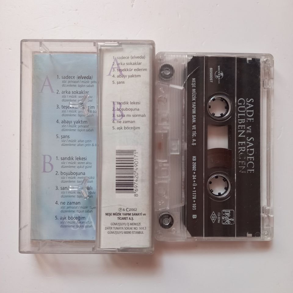 GÜLBEN ERGEN - SADE VE SADECE GÜLBEN ERGEN (2002) - KASET 2.EL