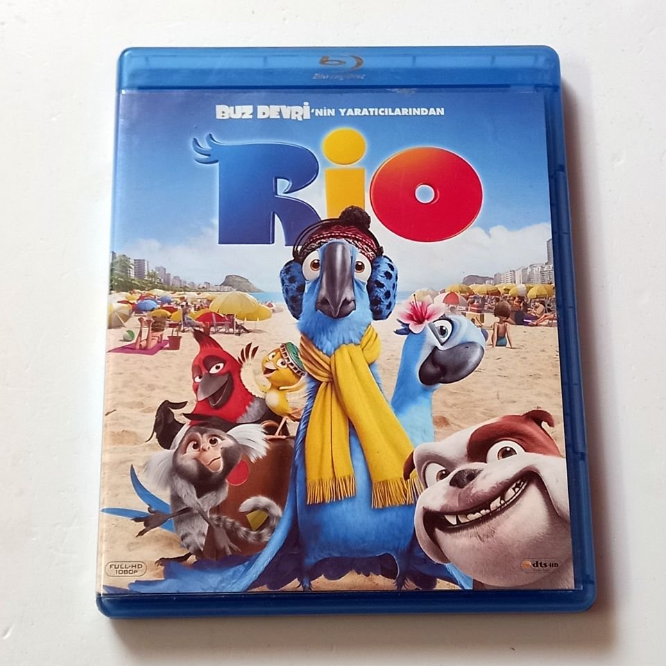RIO - ANİMASYON - SES.: ANNE HATHAWAY, JESSE EISENBERG - BLU-RAY 2. EL