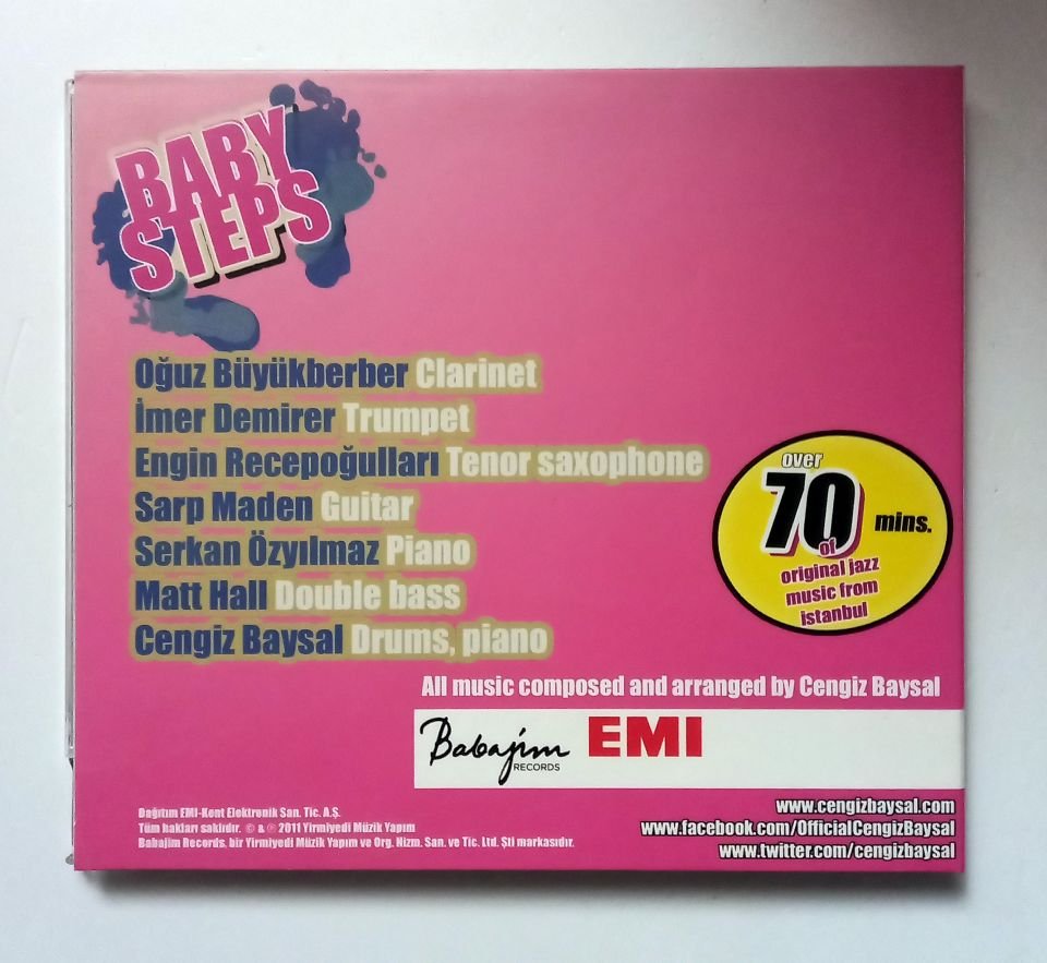 CENGİZ BAYSAL - BABY STEPS (2013) - CD 2.EL