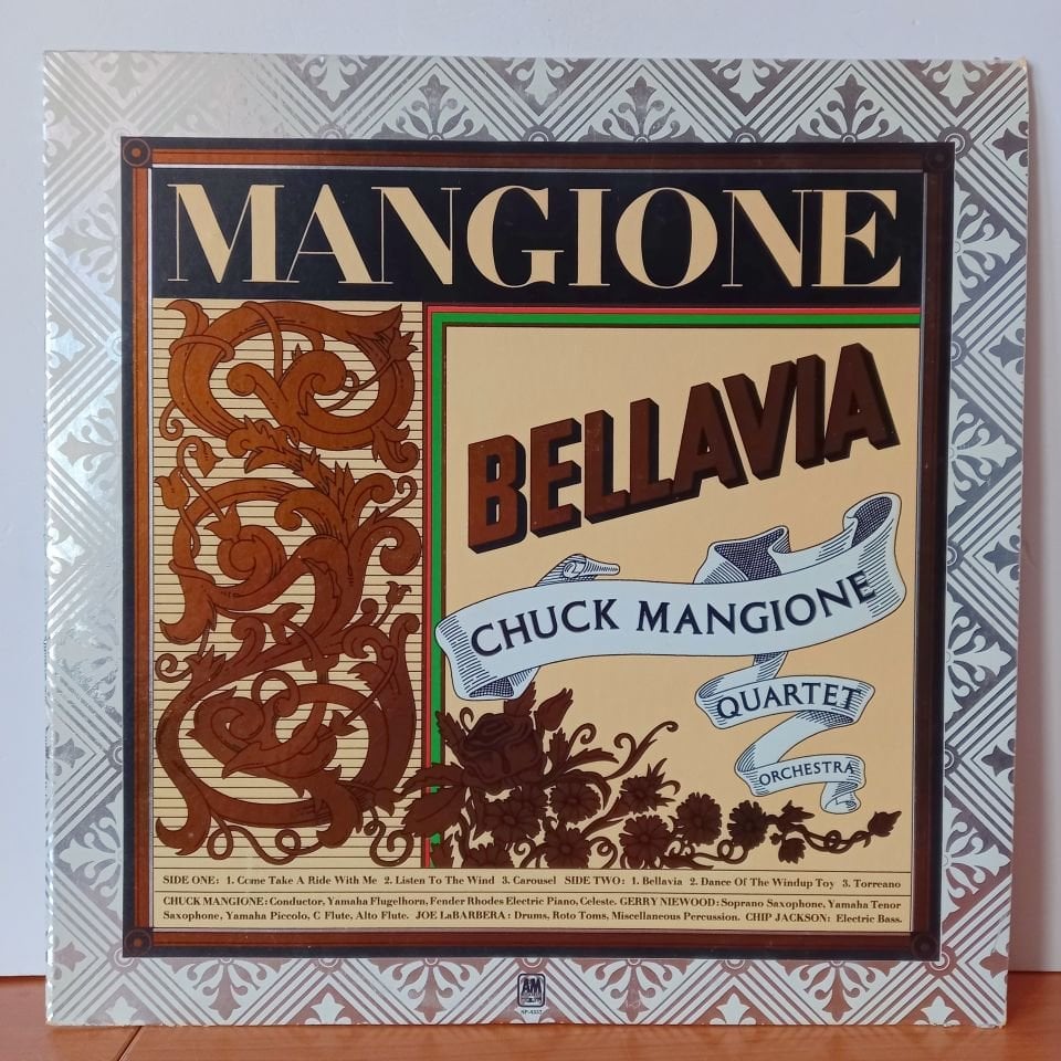 CHUCK MANGIONE – BELLAVIA (1975) - LP 2.EL PLAK