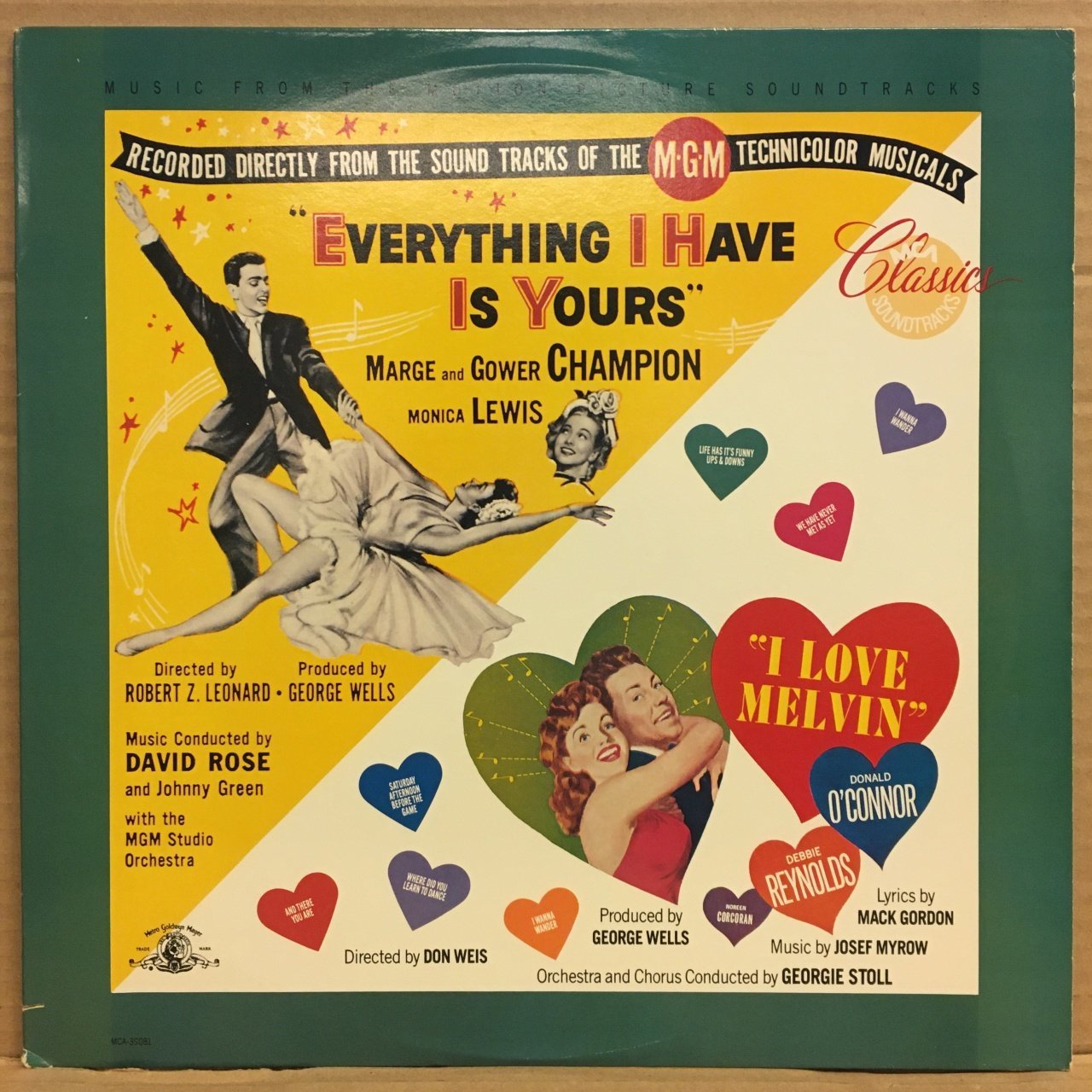 EVERYTHING I HAVE IS YOURS (1952) I LOVE MERLIN (1953) - SOUNDTRACKS FROM MGM MUSICALS - LP 2.EL PLAK