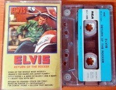 ELVIS PRESLEY - RETURN OF THE ROCKER (1986) MMY CASSETTE MADE IN TURKEY ''USED''