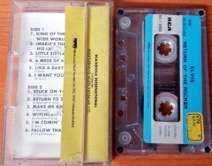 ELVIS PRESLEY - RETURN OF THE ROCKER (1986) MMY CASSETTE MADE IN TURKEY ''USED''