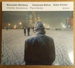 MIECZYSLAV WEINBERG KREMERATA BALTİCA GIDON KREMER CHAMBER SYMPHONIES PIANO QUINTET 2CD 2017 ECM NEW SERIES SIFIR