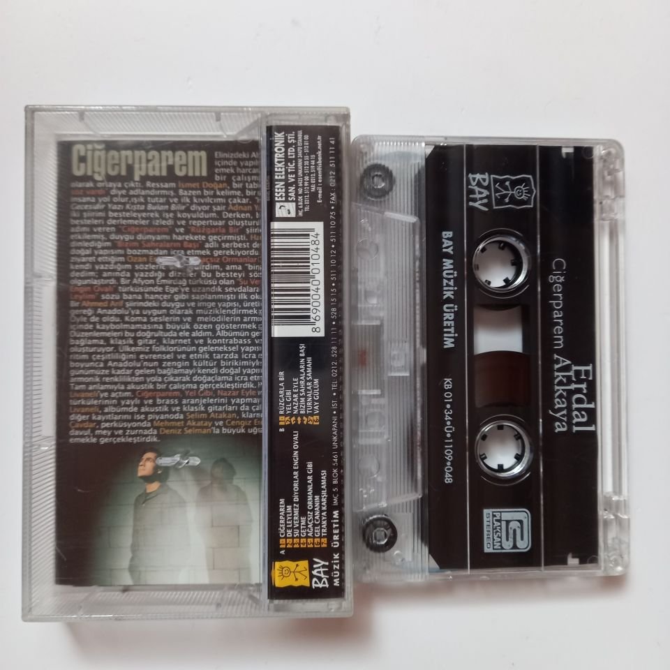 ERDAL AKKAYA - CİĞERPAREM (2001) - KASET 2.EL
