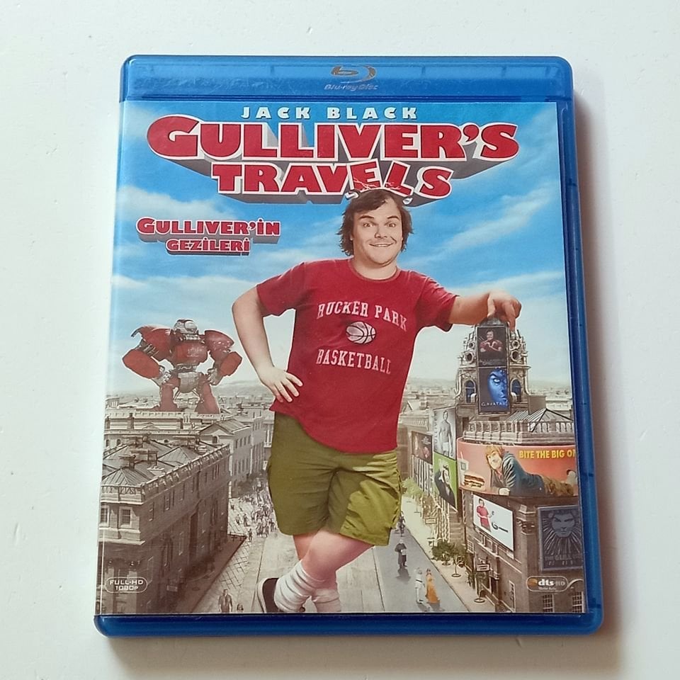 GULLIVER\'S TRAVELS - GULLIVER\'İN GEZİLERİ - JACK BLACK, EMILY BLUNT, YÖN.: ROB LETTERMAN - BLU-RAY 2. EL