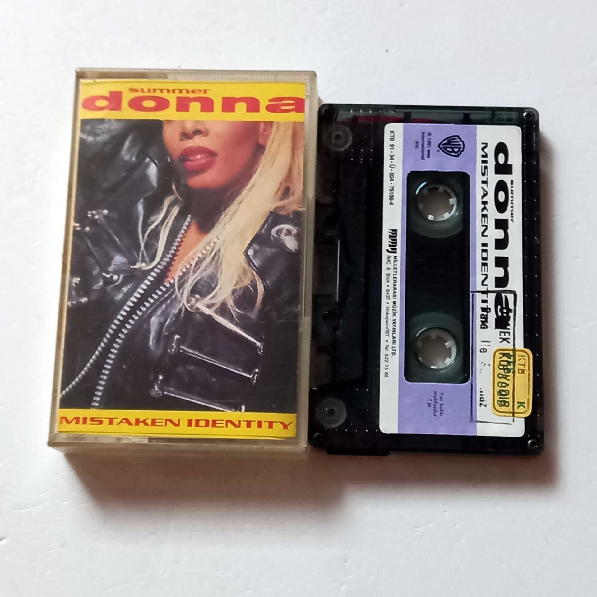 DONNA SUMMER – MISTAKEN IDENTITY (1991) - KASET 2.EL