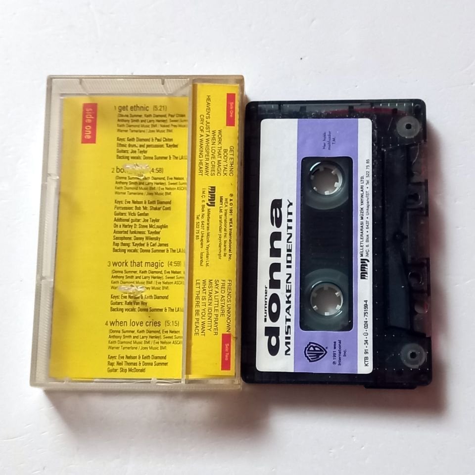 DONNA SUMMER – MISTAKEN IDENTITY (1991) - KASET 2.EL