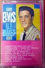 ELVIS PRESLEY - G.I. BLUES (1990) MMY PAPER LABEL CASSETTE MADE IN TURKEY ''NEW''