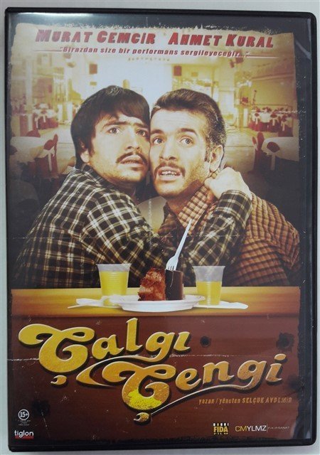 ÇALGI ÇENGİ - MURAT CEMCİR - AHMET KURAL - SELÇUK AYDEMİR - DVD 2.EL