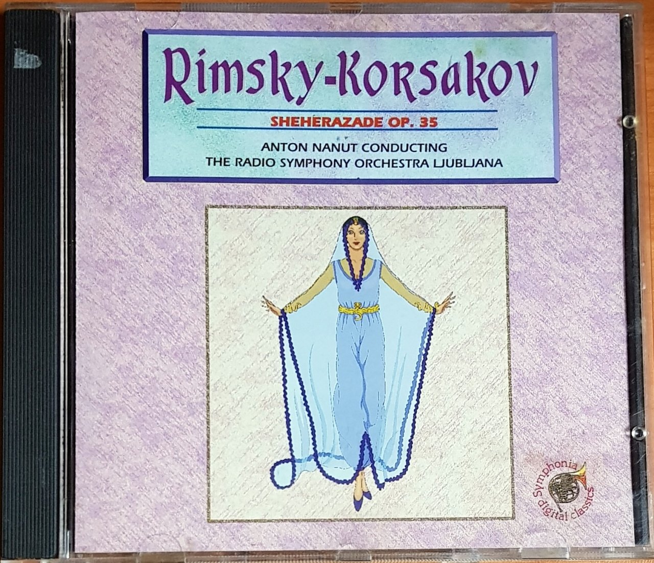 RIMKY-KORSAKOV - SHEHERAZADE OP. 35 / ANTON NANUT CONDUCTING, THE RADIO SYMHONY ORCHESTRA (1996) MİKS MÜZİK CD 2.EL
