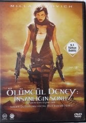 ÖLÜMCÜL DENEY: İNSANLIĞIN SONU - RESIDENT EVIL: EXTINCTION - MILLA JOVOVICH - DVD 2.EL