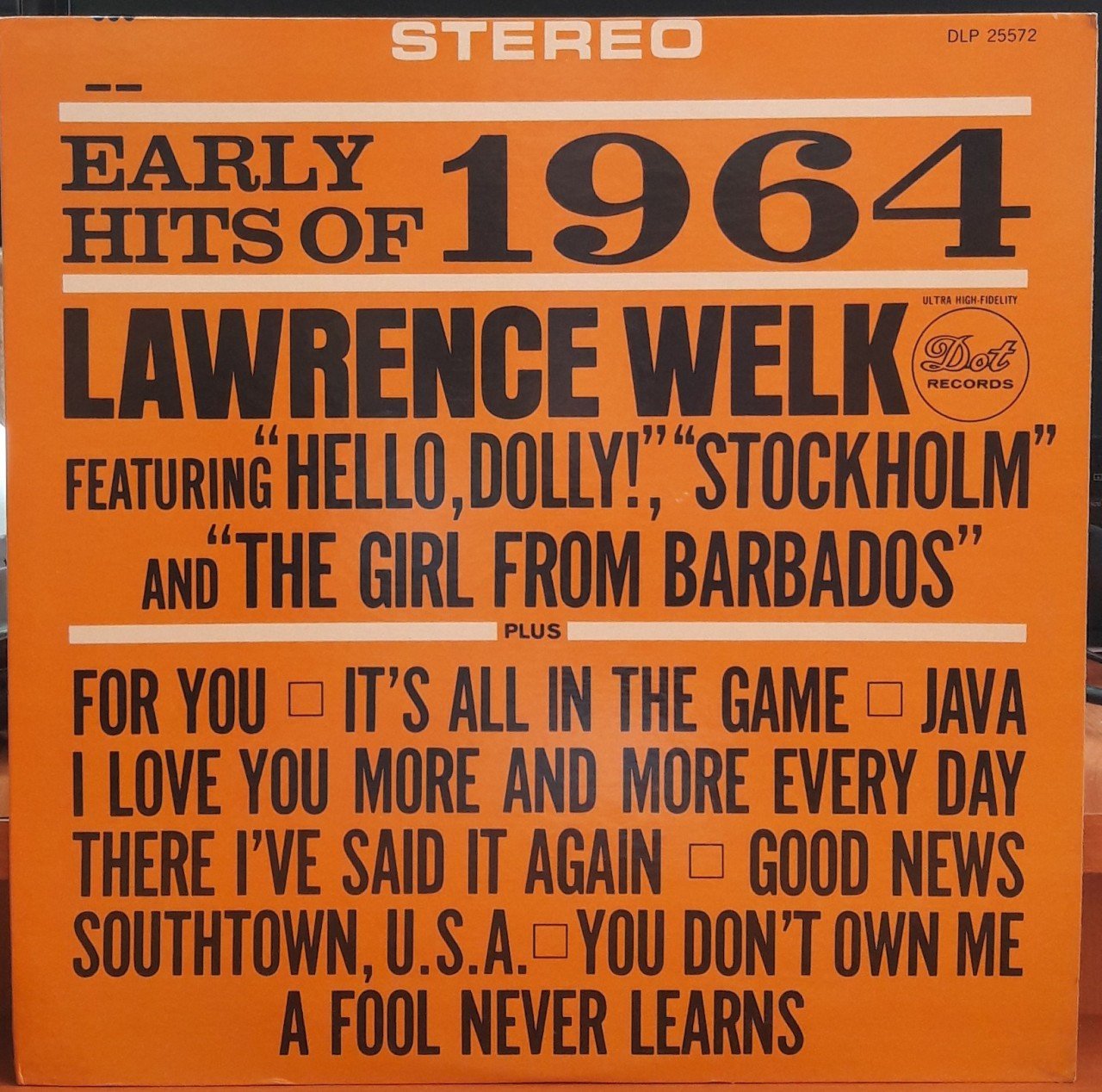 LAWRENCE WELK - EARLY HITS OF 1964 - PLAK 2.EL