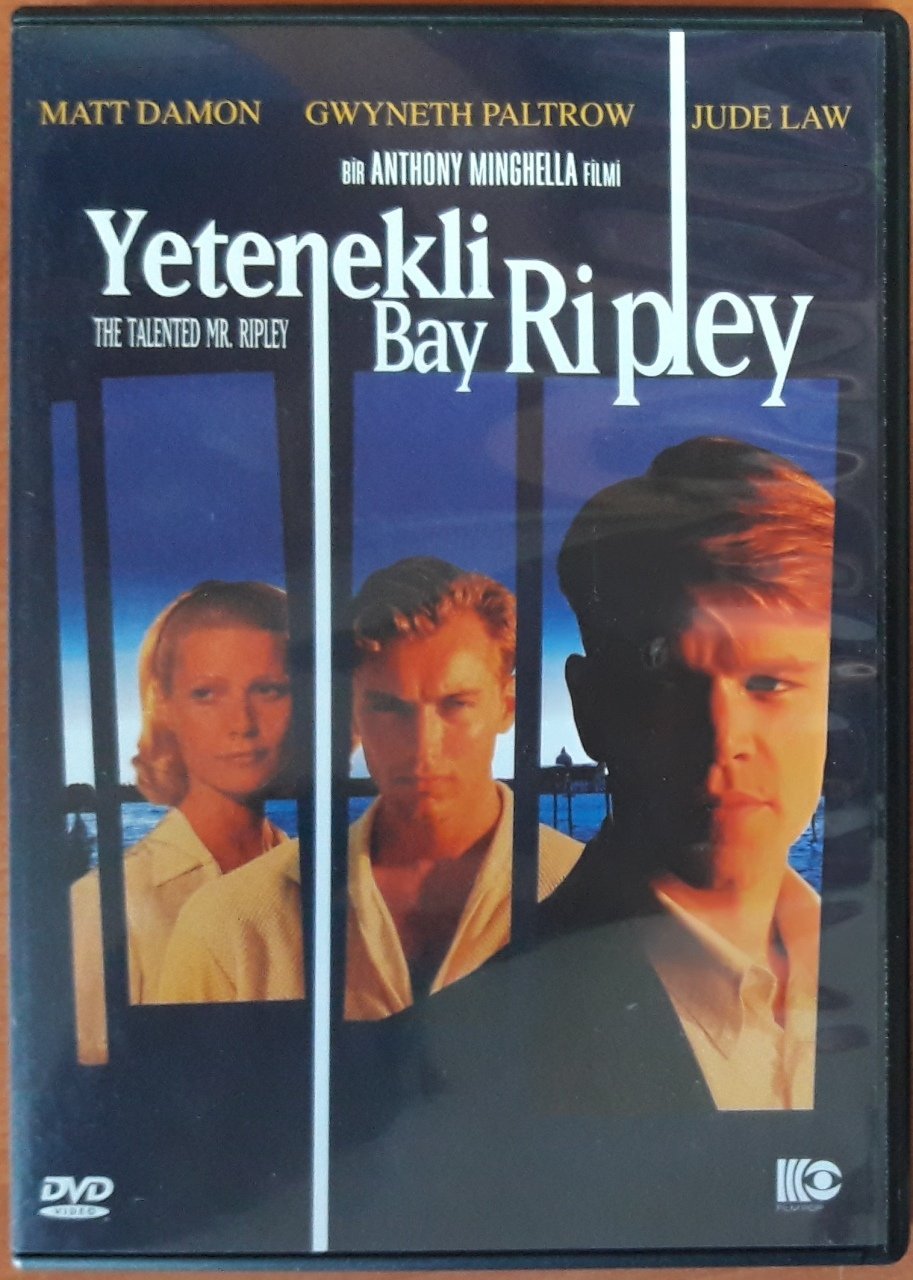 YETENEKLİ BAY RIPLEY - THE TALENTED MR. RIPLEY - MATT DAMON - GWYNETH PALTROW - JUDE LAW - ANTHONY MINGHELLA - DVD 2.EL