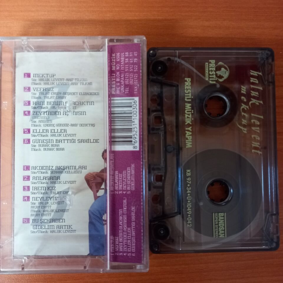 HALUK LEVENT - MEKTUP (1997) - KASET 2.EL