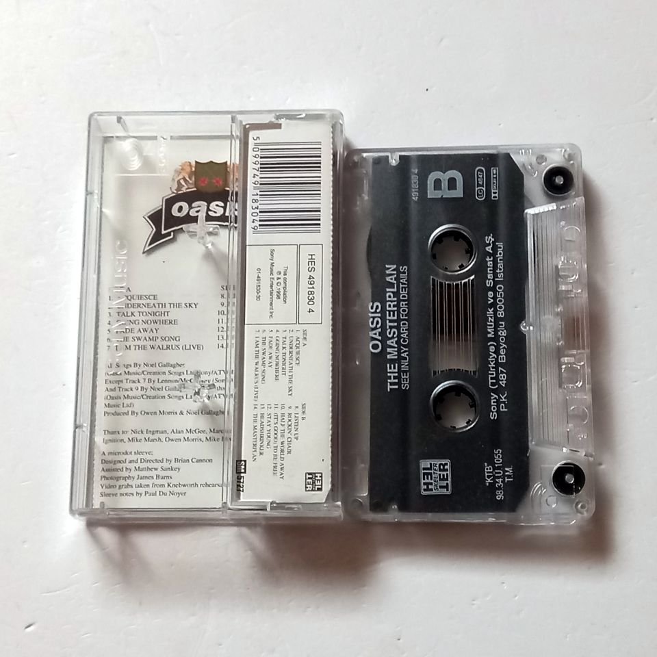 OASIS – THE MASTERPLAN (1998) - KASET 2.EL