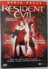 ÖLÜMCÜL DENEY - RESIDENT EVIL - MILLA JOVOVICH - MICHELLE RODRIGUEZ - DVD 2.EL