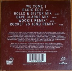 FAITHLESS - WE COME 1 (2001) - CD PROMO SINGLE 2.EL
