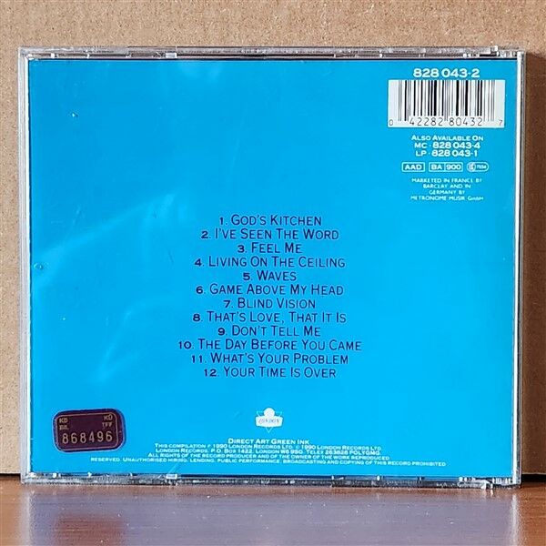 BLANCMANGE – SECOND HELPINGS / THE BEST OF (1990) - CD 2.EL