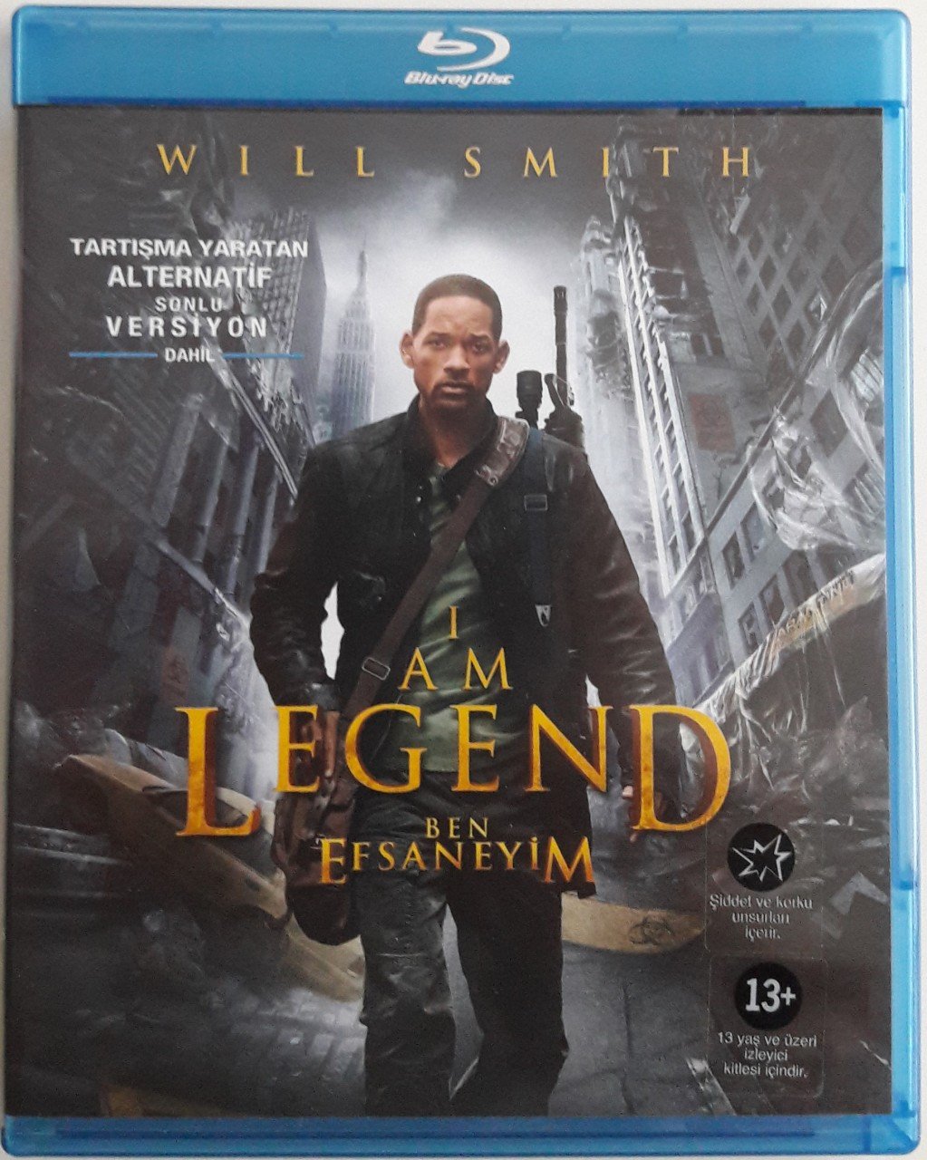 I AM LEGEND - BEN EFSANEYİM - WILL SMITH - BLU-RAY 2.EL