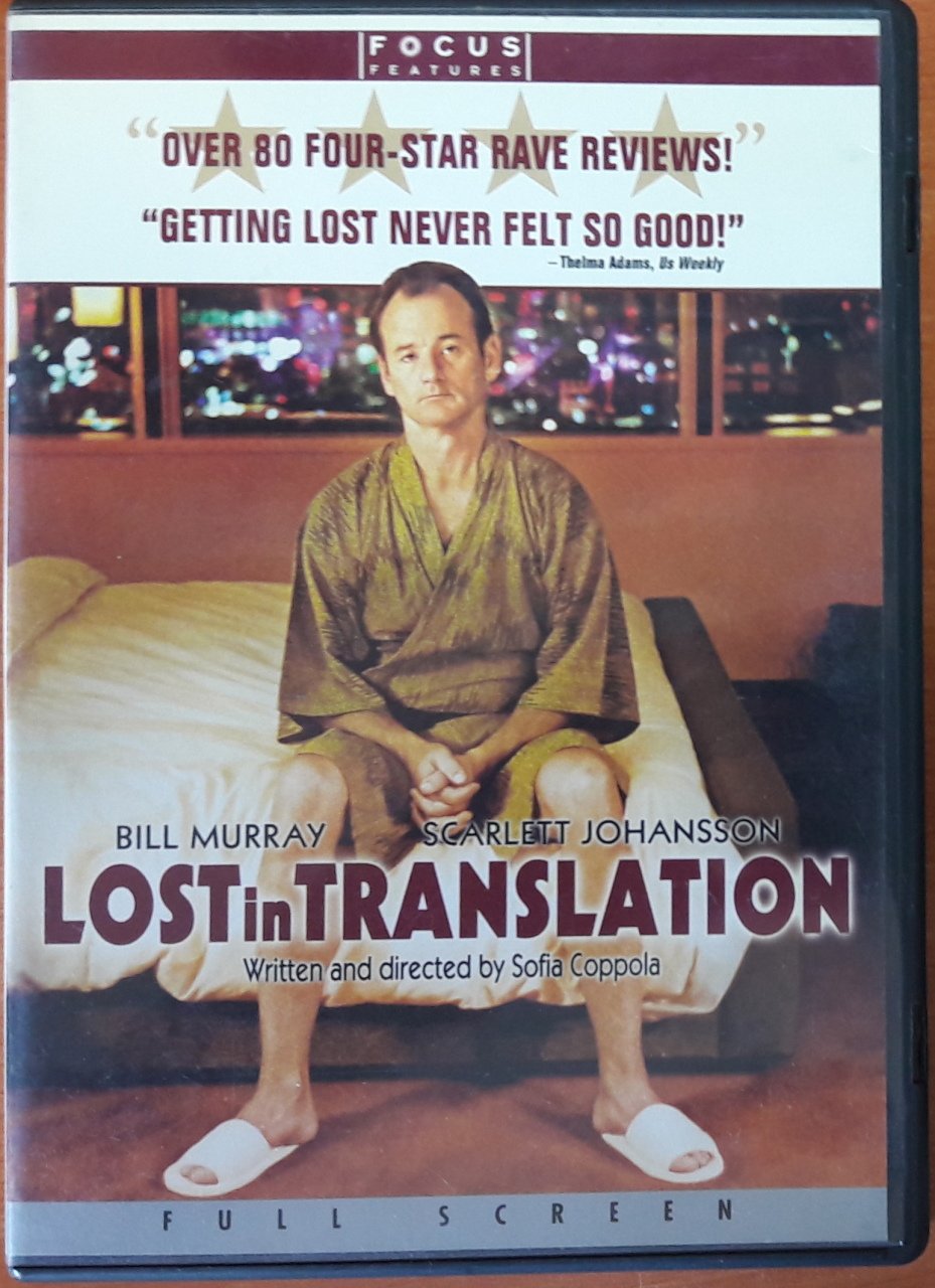 LOST IN TRANSLATION - BILL MURRAY - SOFIA COPPOLA - DVD 2.EL 1. BÖLGE TR ALTYAZI YOKTUR