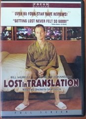 LOST IN TRANSLATION - BILL MURRAY - SOFIA COPPOLA - DVD 2.EL 1. BÖLGE TR ALTYAZI YOKTUR