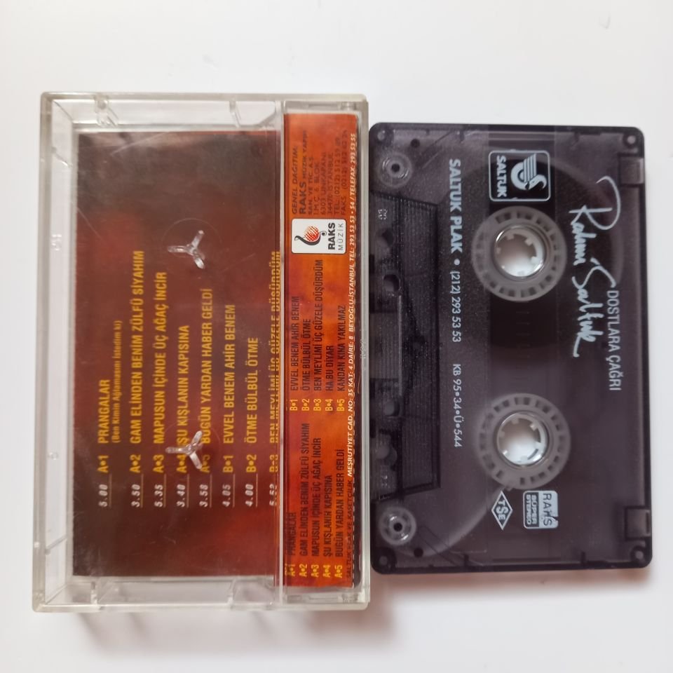 RAHMİ SALTUK - DOSTLARA ÇAĞRI (1995) - KASET 2.EL