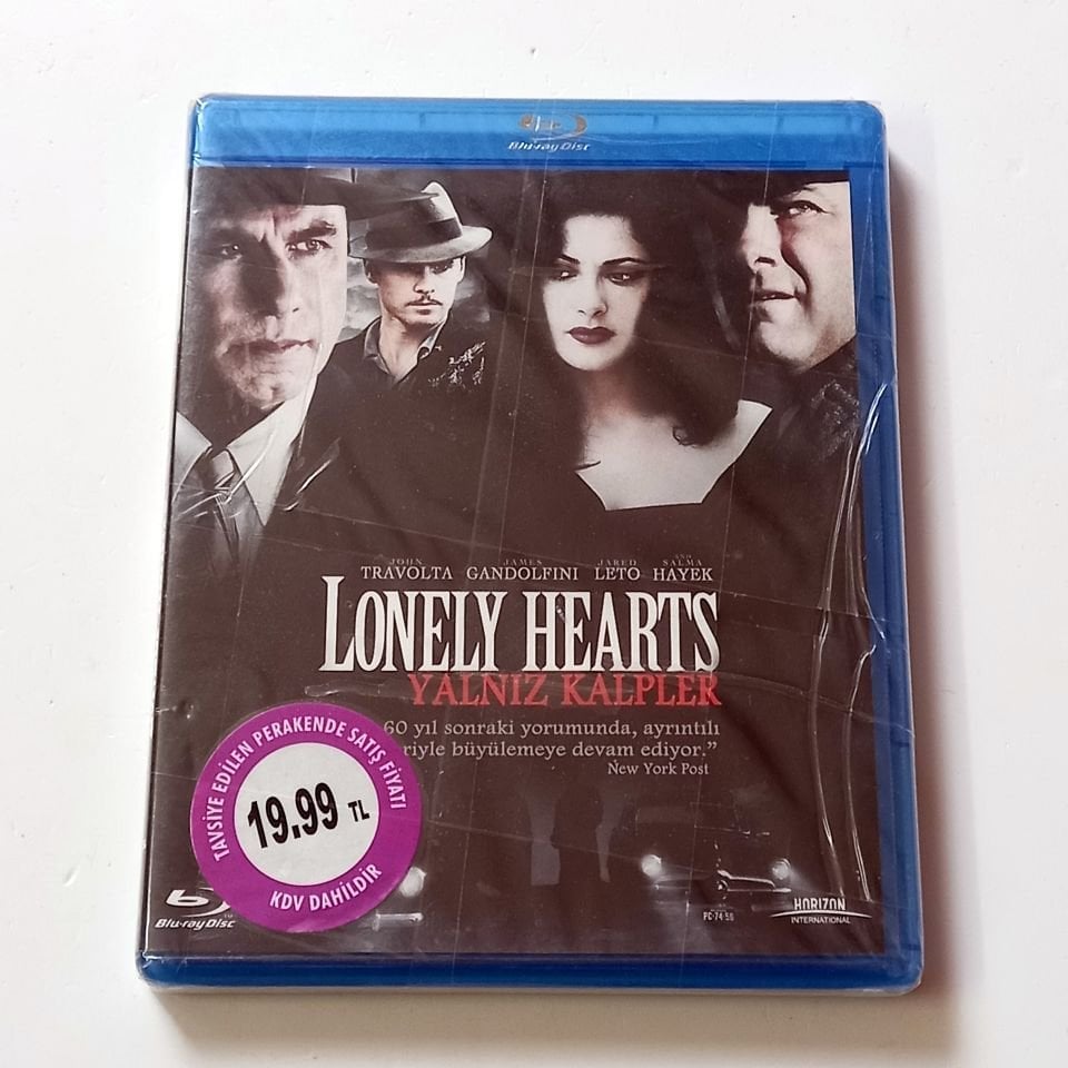 LONELY HEARTS - YALNIZ KALPLER - JOHN TRAVOLTA, JAMES GANDOLFINI, YÖN.: TODD ROBINSON - BLU-RAY AMBALAJINDA SIFIR